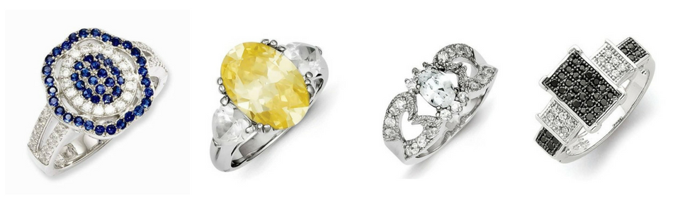 beautiful gemstone rings